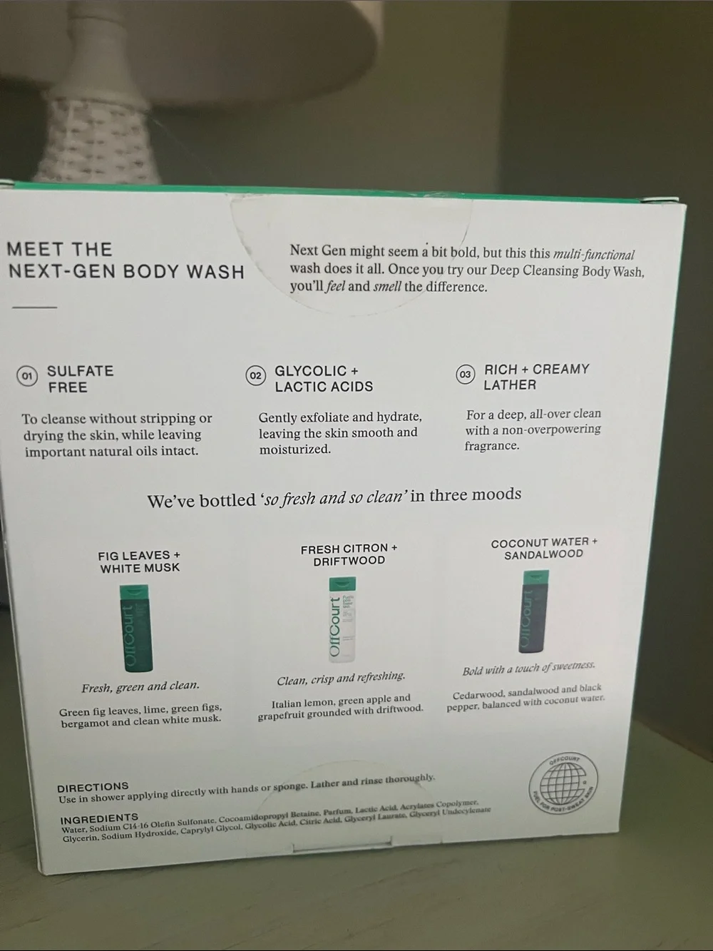 Offcourt Deep Cleansing Body Wash Set